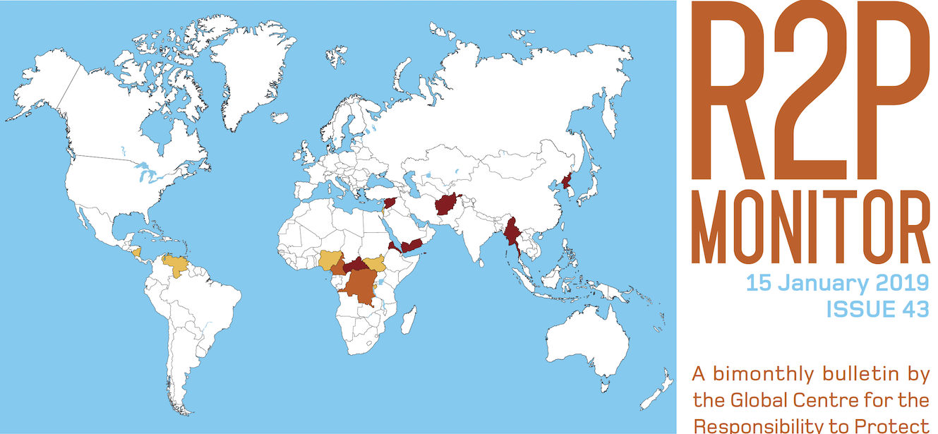 R2P Monitor, Issue 44, 15 March 2019