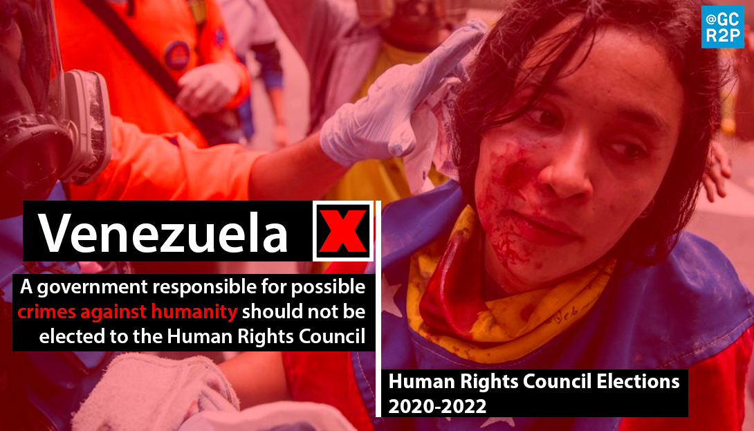 Venezuela should not be elected to the  Human Rights Council