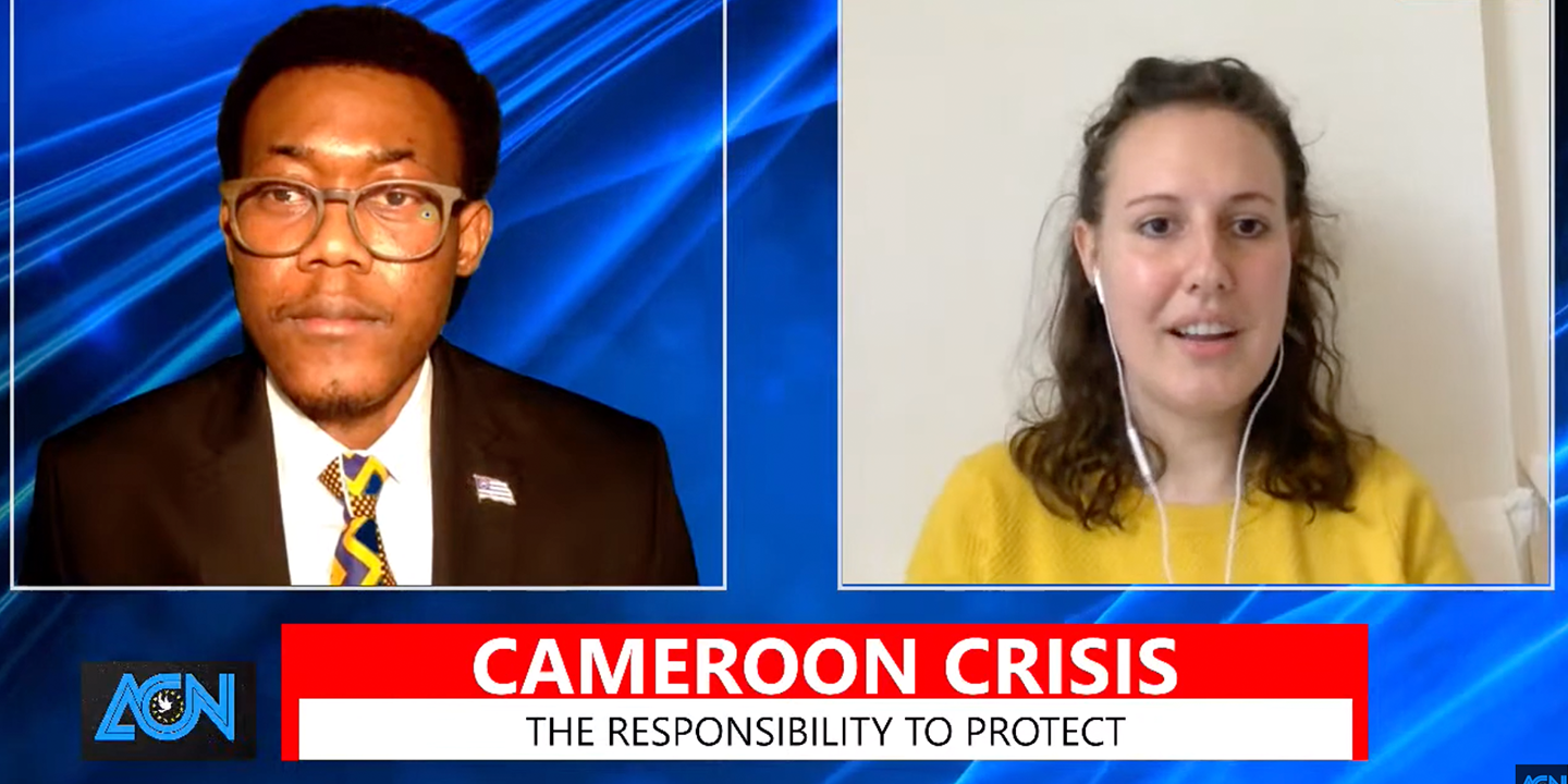 Juliette Paauwe interviewed on the situation in Cameroon on Ambazonia Communication Network