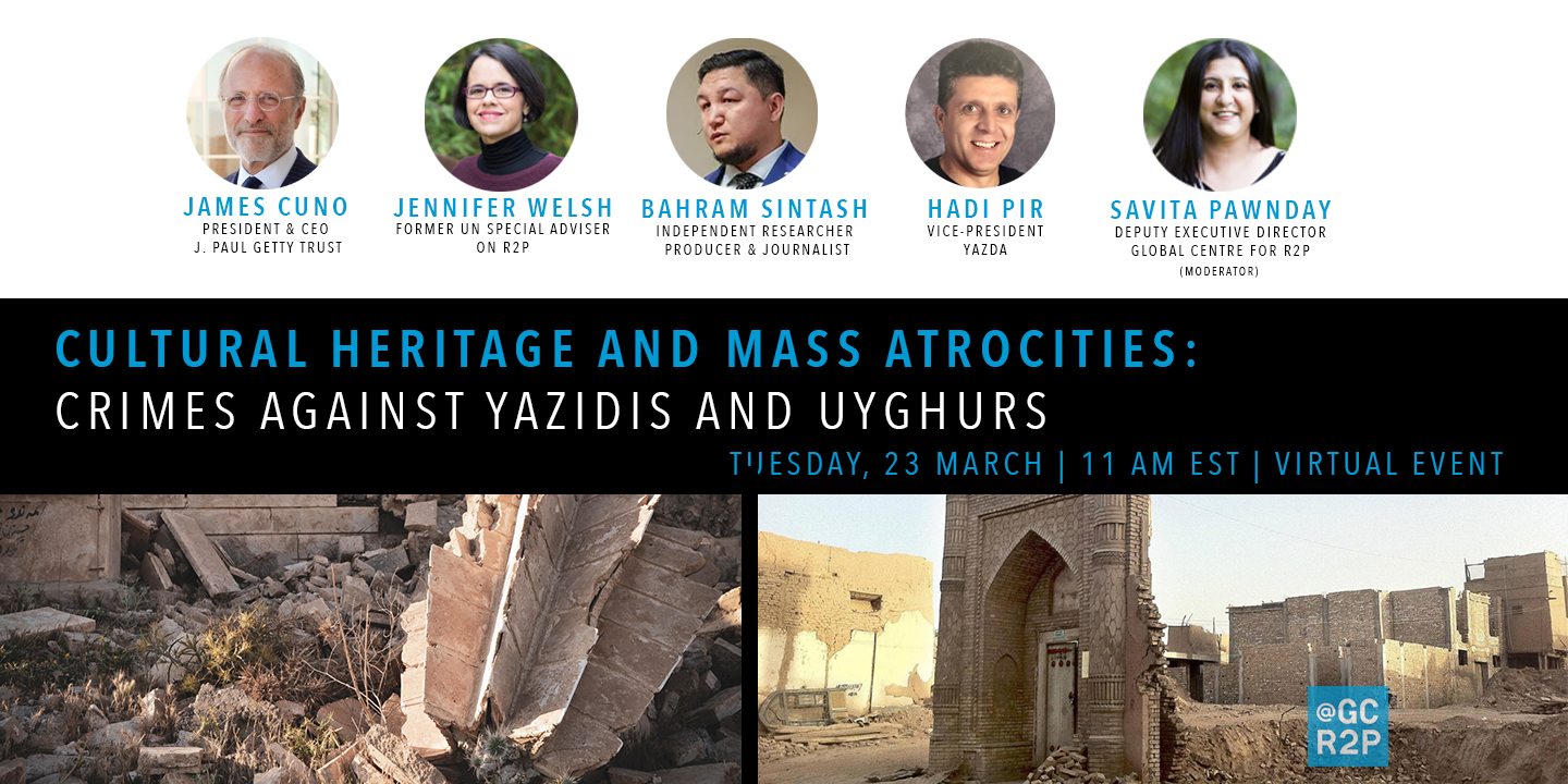 Cultural Heritage and Mass Atrocities: Crimes Against Yazidis and Uyghurs