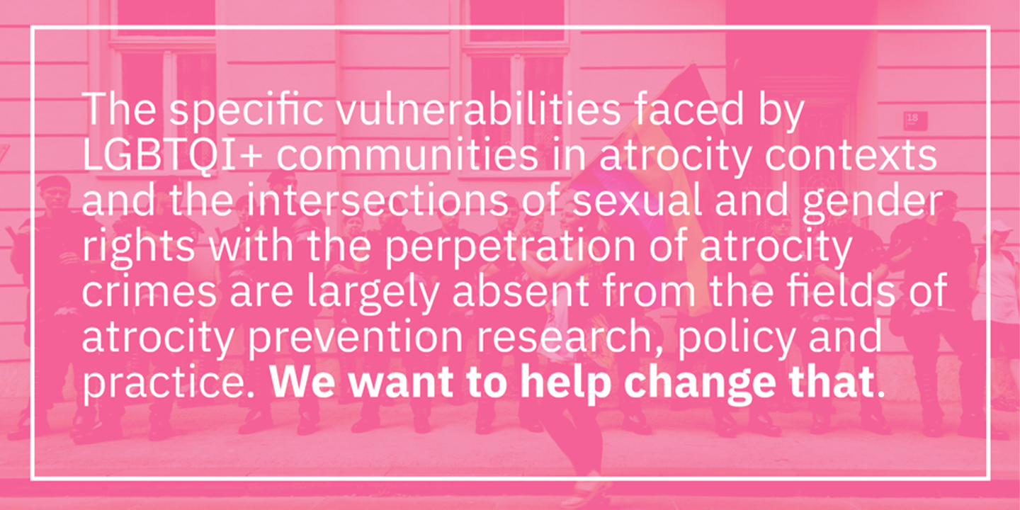 Sector Statement on Queering Atrocity Prevention