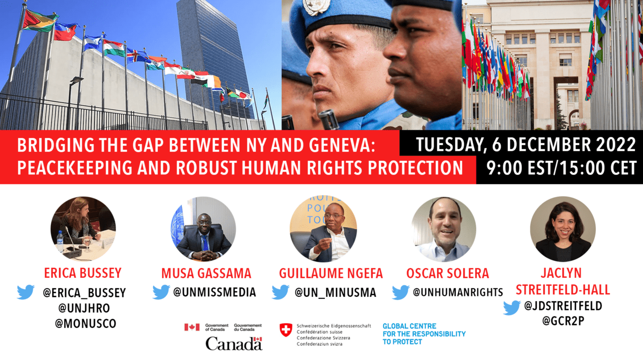 Bridging the Gap Between NY and Geneva: Peacekeeping and Robust Human Rights Protection