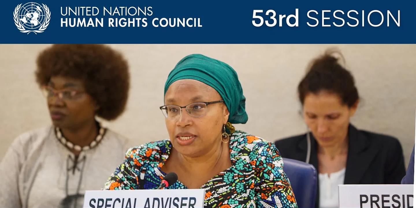Statement by the UN Special Adviser on the Prevention of Genocide during an Interactive Dialogue at the 53rd session of the Human Rights Council