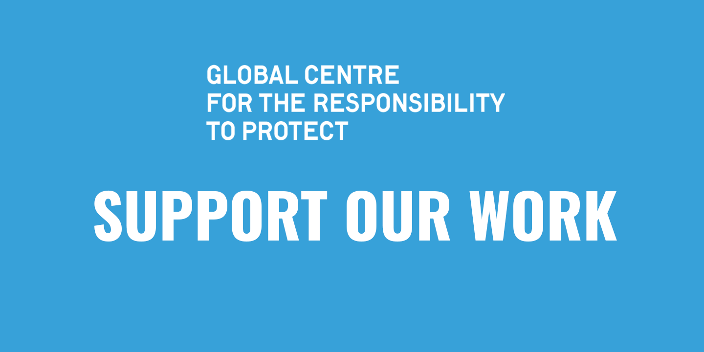 Support Our Mission to Prevent Mass Atrocities